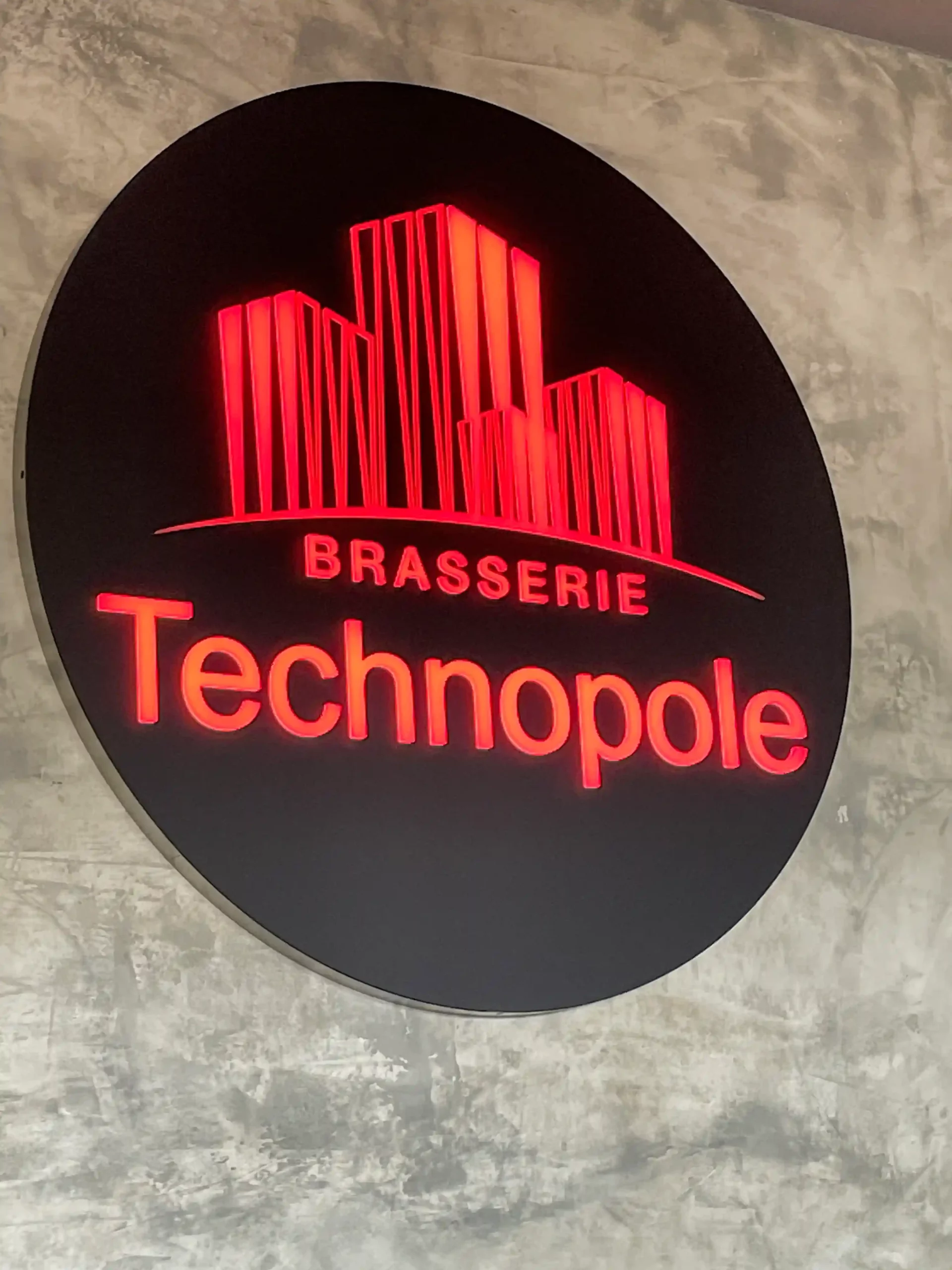 Brasserie technopole rouge